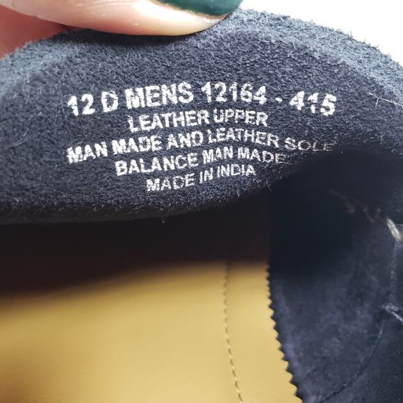 Florsheim Sea Island Mens Size 12 D Navy Blue Suede Slip On Formal Loafer Shoes main image 8